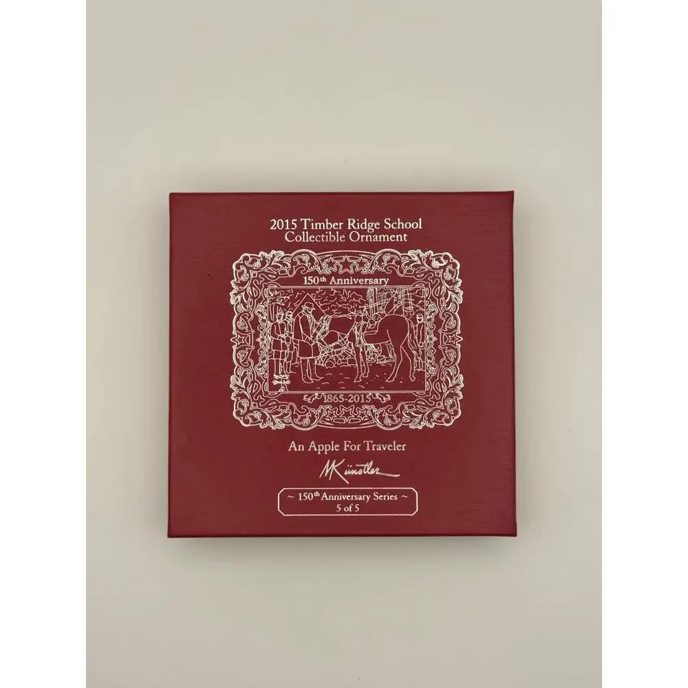 Mort Kunstler 2015 An Apple for Traveller #1655 Civil War Christmas Ornament